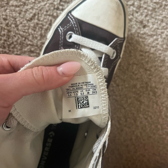 Custom platform high top Converse - Picture 5 of 7